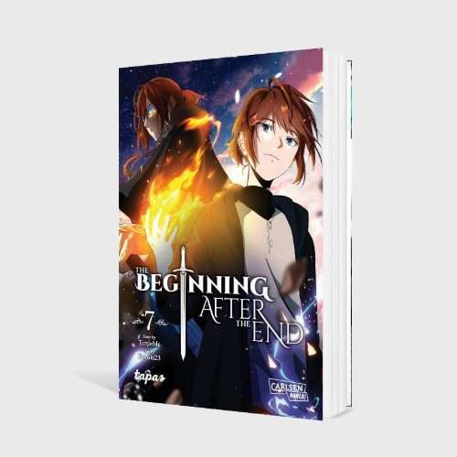 Buchcover und Innenansicht für das Buch: The Beginning after the End