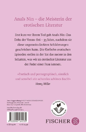 Buchcover und Innenansicht für das Buch: Delta Of Venus