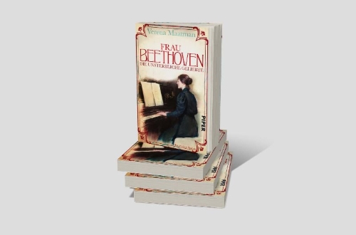 Buchcover und Innenansicht für das Buch: Frau Beethoven