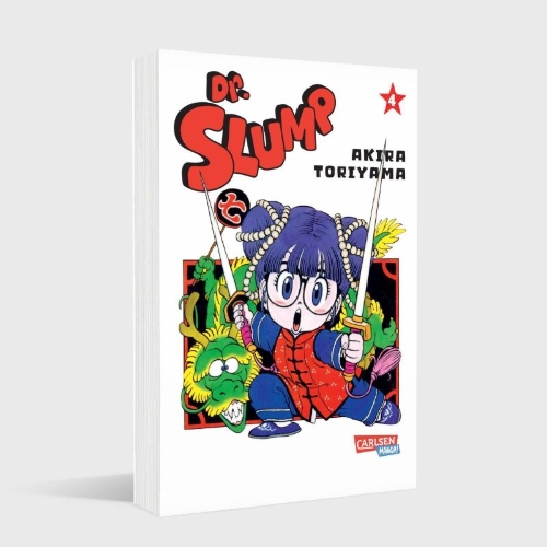 Buchcover und Innenansicht für das Buch: Dr. Slump