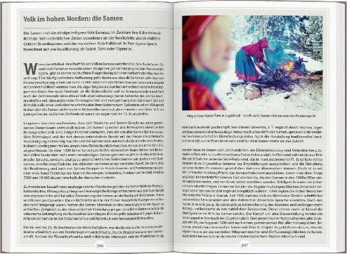 Buchcover und Innenansicht für das Buch: DUMONT Reise-Handbuch Reiseführer Finnland