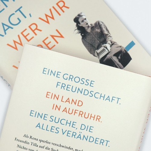 Buchcover und Innenansicht für das Buch: Falls jemand fragt, wer wir waren