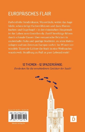 Buchcover und Innenansicht für das Buch: Zu Fuß durch Straßburg