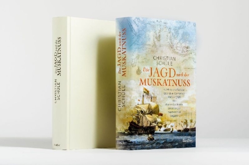 Buchcover und Innenansicht für das Buch: Die Jagd nach der Muskatnuss
