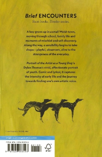 Buchcover und Innenansicht für das Buch: Portrait of the Artist as a Young Dog