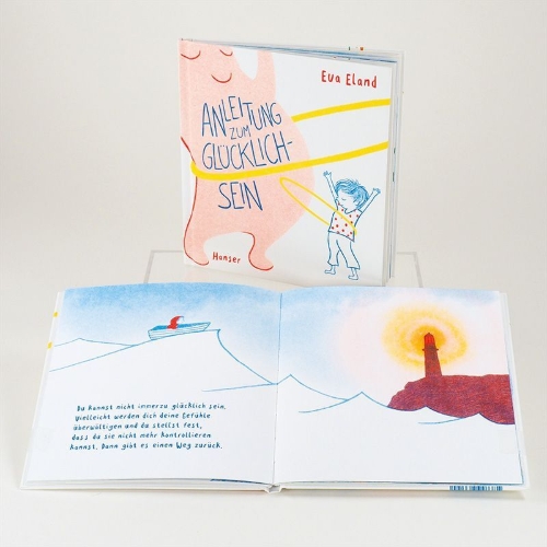 Buchcover und Innenansicht für das Buch: Where hapiness beginns