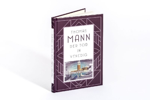 Buchcover und Innenansicht für das Buch: Der Tod in Venedig