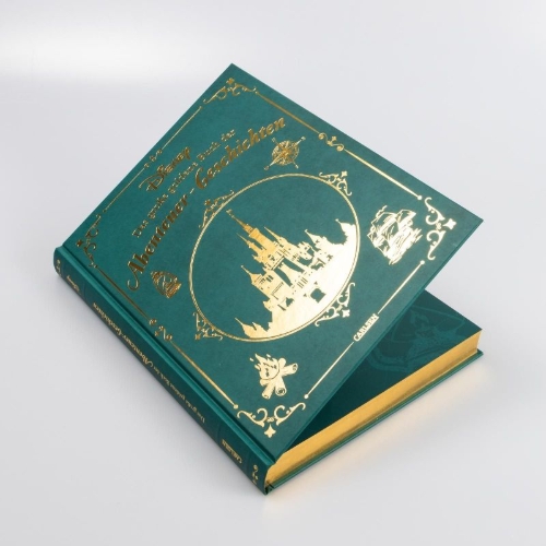Buchcover und Innenansicht für das Buch: Disney: Das große goldene Buch der Abenteuer-Geschichten