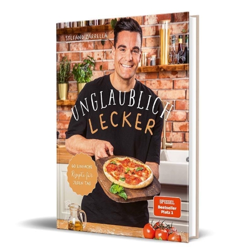 Buchcover und Innenansicht für das Buch: Unglaublich lecker