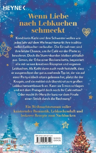 Buchcover und Innenansicht für das Buch: Love & Lebkuchen