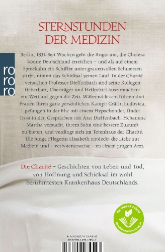 Buchcover und Innenansicht für das Buch: Die Charité: Hoffnung und Schicksal