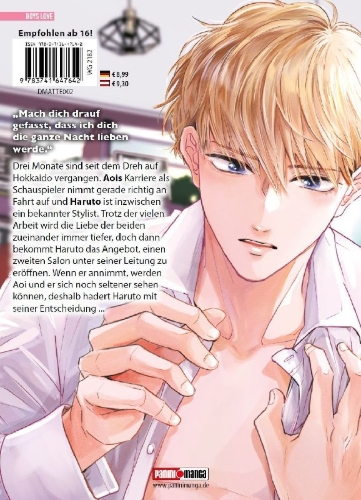 Buchcover und Innenansicht für das Buch: Warte, ich liebe dich 02