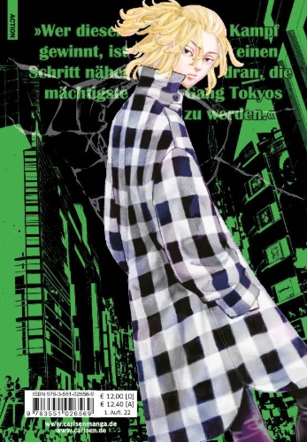 Buchcover und Innenansicht für das Buch: Tokyo Revengers