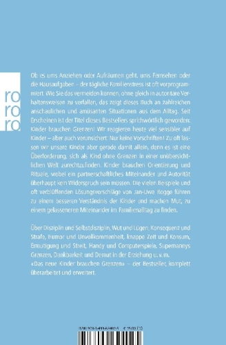 Buchcover und Innenansicht für das Buch: Das neue Kinder brauchen Grenzen