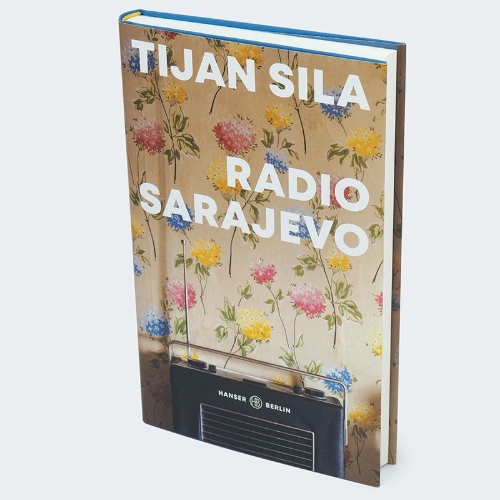 Buchcover und Innenansicht für das Buch: Radio Sarajevo
