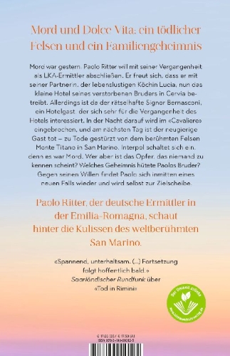 Buchcover und Innenansicht für das Buch: Der Fall San Marino