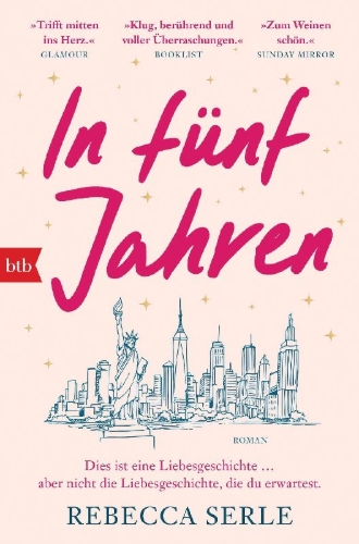 Buchcover und Innenansicht für das Buch: In Five Years