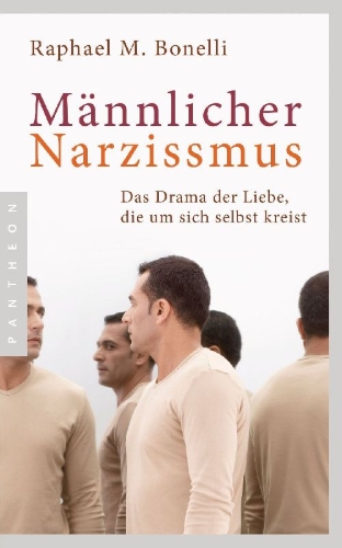 Buchcover und Innenansicht für das Buch: Männlicher Narzissmus