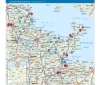 Buchcover und Innenansicht für das Buch: ADAC Reiseführer Ostseeküste Schleswig-Holstein