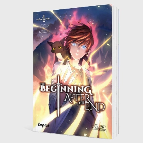Buchcover und Innenansicht für das Buch: The Beginning after the End