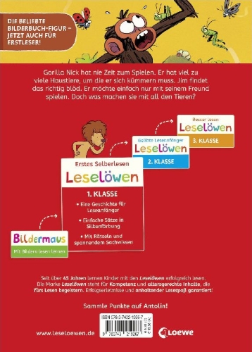 Buchcover und Innenansicht für das Buch: Grumpy Monkey - Too Many Bugs