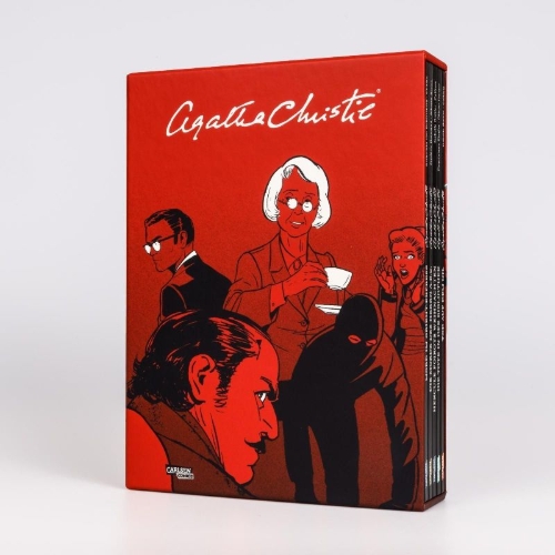 Buchcover und Innenansicht für das Buch: Agatha Christie Classics: Schuber