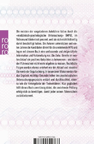 Buchcover und Innenansicht für das Buch: Ich will meinen Führerschein zurück