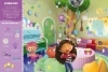 Buchcover und Innenansicht für das Buch: Gabby's Dollhouse: Mein großes Wimmelbuch