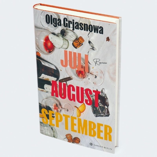 Buchcover und Innenansicht für das Buch: Juli, August, September