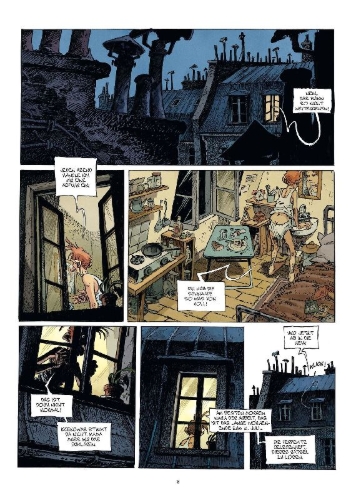 Buchcover und Innenansicht für das Buch: La dernière Maison juste avant la fôret