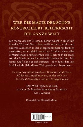 Buchcover und Innenansicht für das Buch: The Sunlit Man