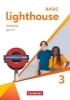 Buchcover und Innenansicht für das Buch: Lighthouse Band 3: 7. Schuljahr - Workbook mit Audios, Erklärfilmen und Lösungen