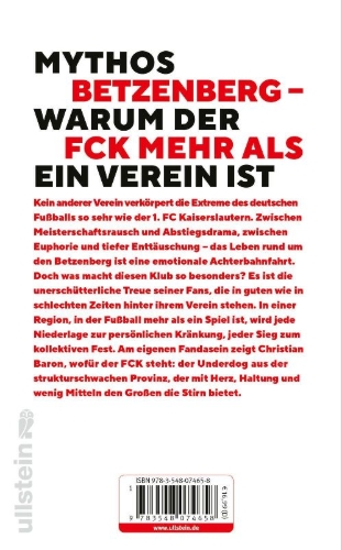 Buchcover und Innenansicht für das Buch: 1. FC Kaiserslautern