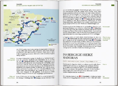 Buchcover und Innenansicht für das Buch: Baedeker Reiseführer Madeira
