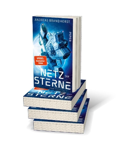 Buchcover und Innenansicht für das Buch: Das Netz der Sterne