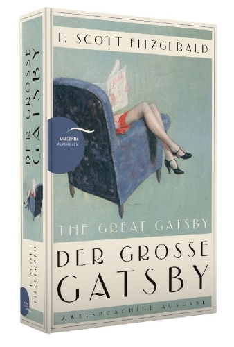 Buchcover und Innenansicht für das Buch: The Great Gatsby