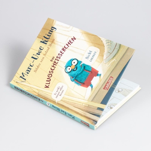 Buchcover und Innenansicht für das Buch: Das Klugscheißerchen