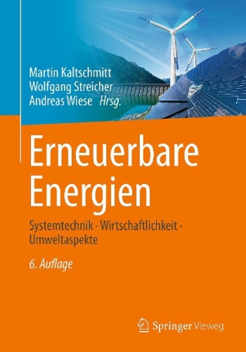 Buchcover und Innenansicht für das Buch: Erneuerbare Energien