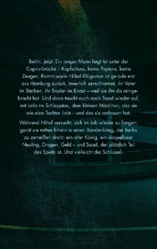 Buchcover und Innenansicht für das Buch: Die Toten von morgen - Thriller (Berliner Schattenwelt 2)