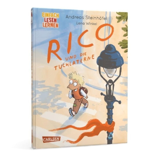 Buchcover und Innenansicht für das Buch: Rico und die Tuchlaterne