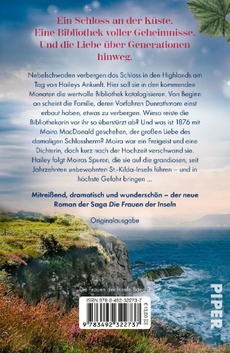 Buchcover und Innenansicht für das Buch: Die Wellentochter