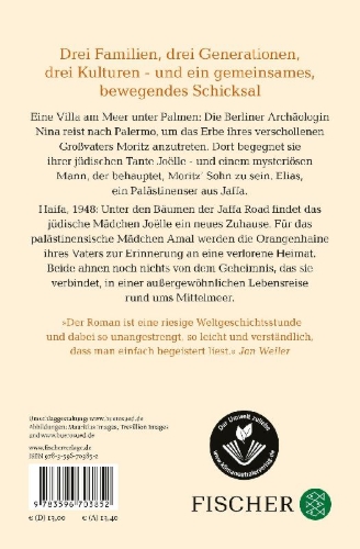 Buchcover und Innenansicht für das Buch: Jaffa Road
