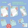 Buchcover und Innenansicht für das Buch: Post für dich. Blumen