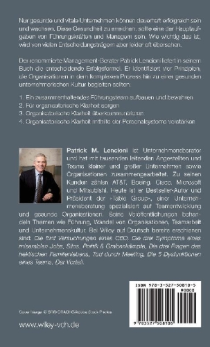 Buchcover und Innenansicht für das Buch: Die vier Prinzipien einer außergewöhnlichen Führungskraft