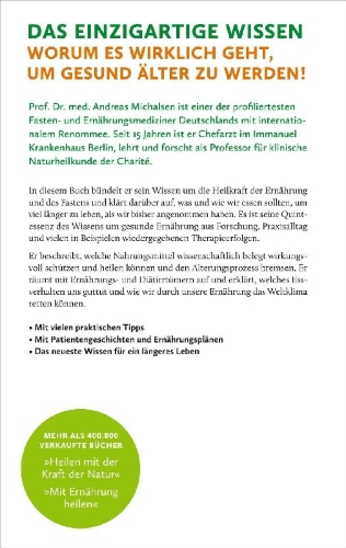Buchcover und Innenansicht für das Buch: Ernährung. Meine Quintessenz