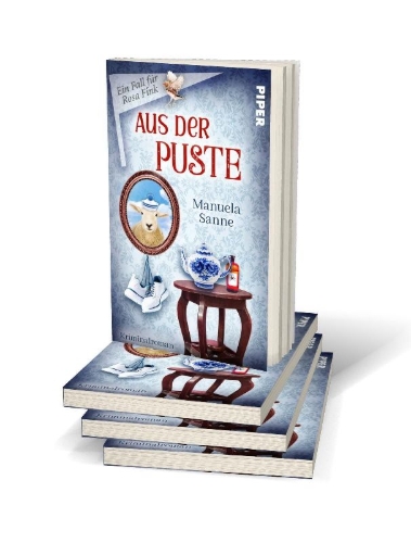 Buchcover und Innenansicht für das Buch: Aus der Puste