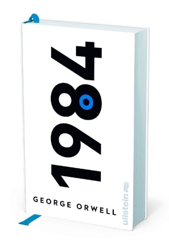 Buchcover und Innenansicht für das Buch: 1984