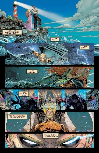 Buchcover und Innenansicht für das Buch: Aquaman #1-#6