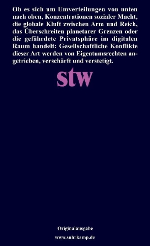 Buchcover und Innenansicht für das Buch: Umkämpftes Eigentum