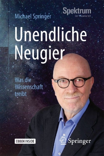 Buchcover und Innenansicht für das Buch: Unendliche Neugier